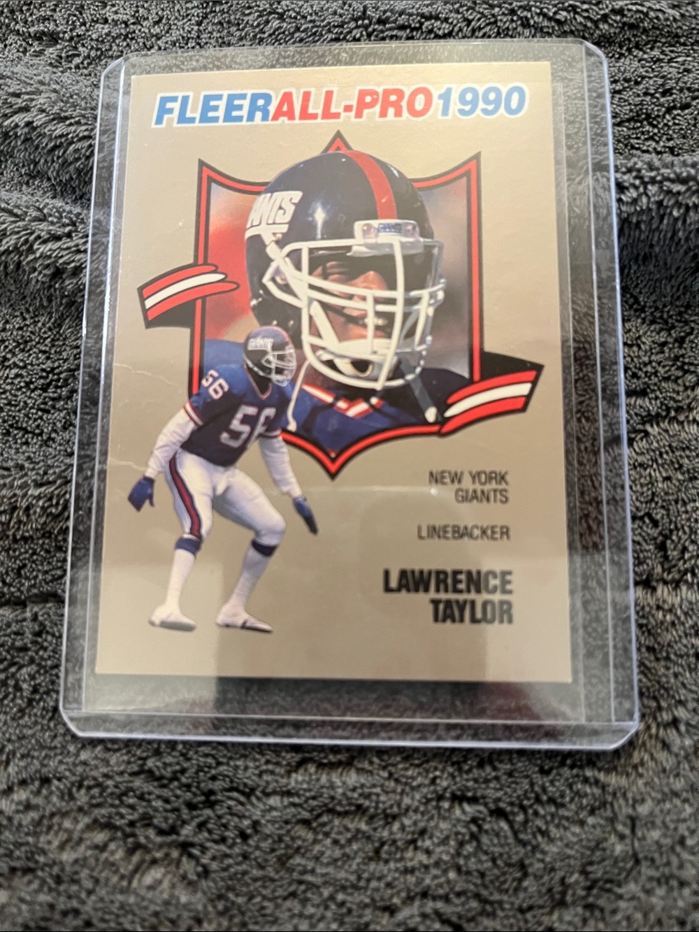 1990 Fleer All-Pro Lawrence Taylor #14 of 25